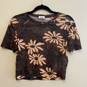 Nanushka floral print tshirt